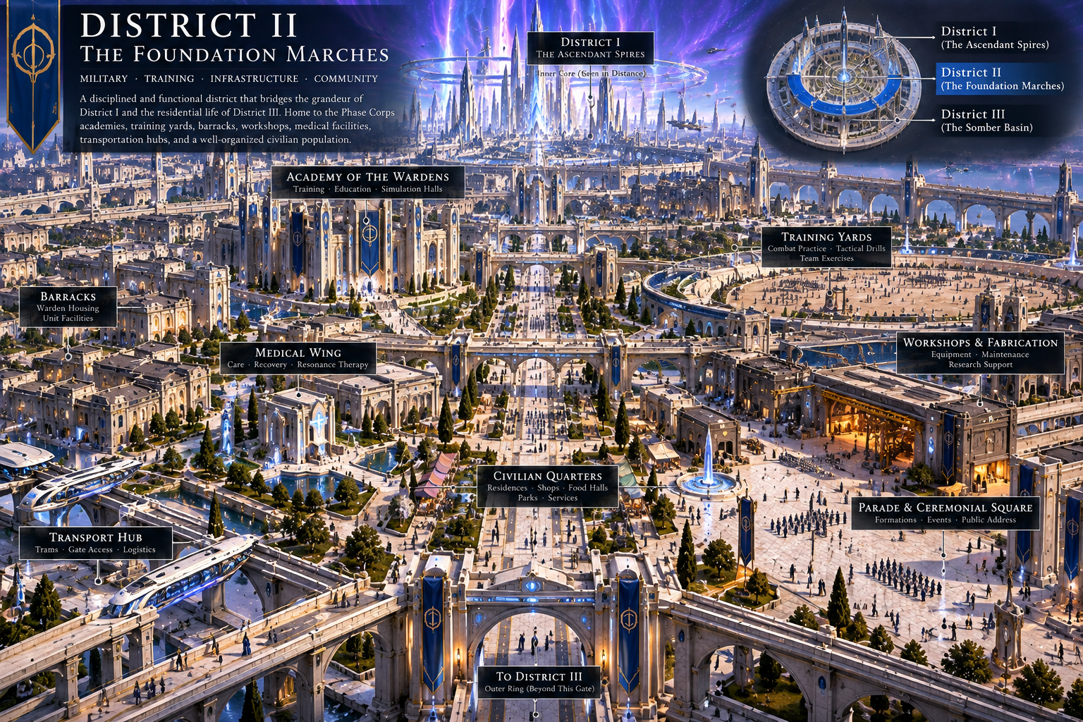 District II The Foundation Marches